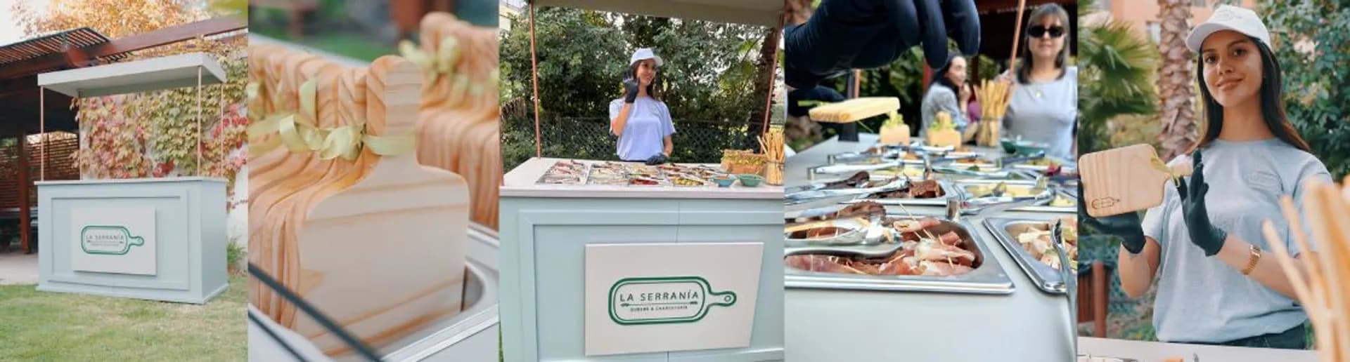 Carrito de Quesos y Charcutería