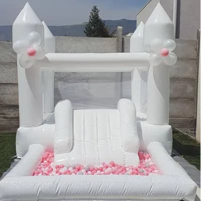 Castillo Inflable con Pelotero y Resbalín