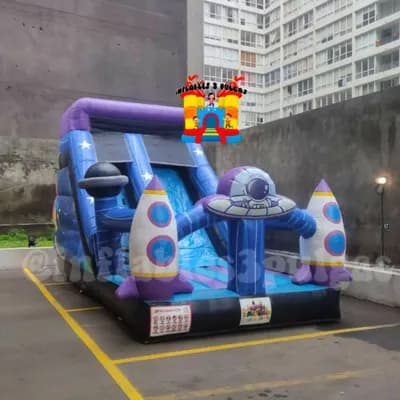 Tobogán Inflable Espacial